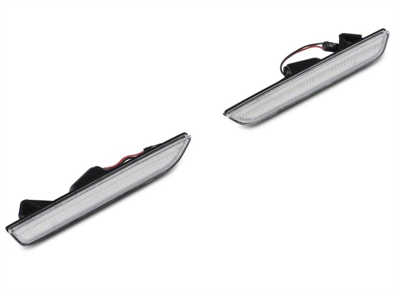 Raxiom for 2010-2014 Ford Mustang Axial Series LED Side and Quarter Marker Lights- Clear - Image 9