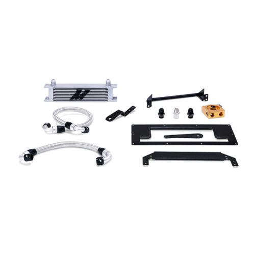 Mishimoto Oil Cooler Kit - Silver for 99-05 Mazda Miata Thermostatic