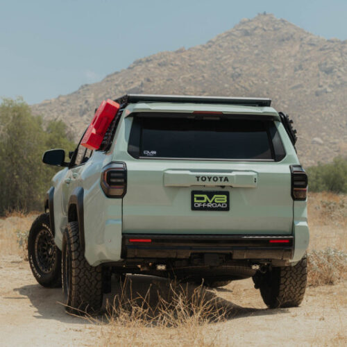 DV8 Offroad 25-26 Toyota 4Runner Exterior Window Molle for DV8 Offroad Roof Rack - Driver - Image 7
