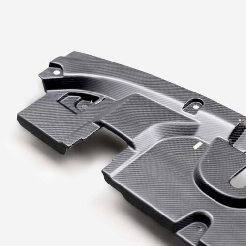 Seibon 23-24 Toyota GR Corolla Carbon Fiber Cooling Plate - Matte Finish - Image 4