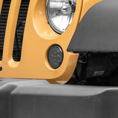 Raxiom for 2007-2018 Jeep Wrangler JK Axial Series LED Turn Signals- Smoked