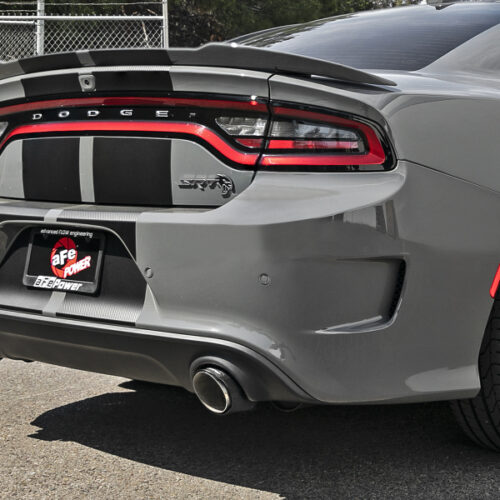 aFe Power MACH Force-XP 4-1/2in Carbon Fiber OE Replacement Exhaust Tips - 15-19 Dodge Charger/Hellcat - Image 7