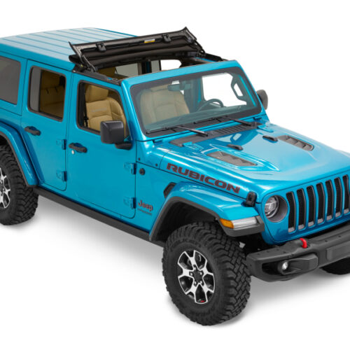 Bestop 20-26 Jeep Gladiator / 18-26 Wrangler JL Sunrider For Hardtop (Premium Black Twill)