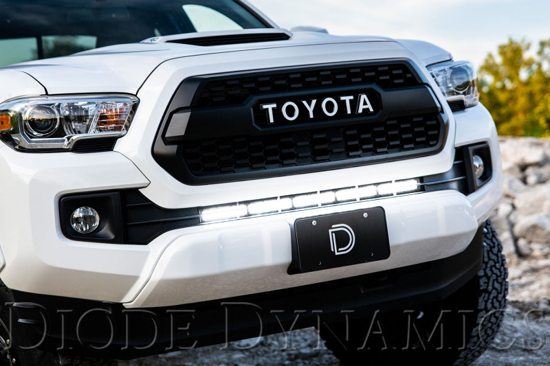 Diode Dynamics 16-21 Toyota Tacoma SS30 Stealth Lightbar Kit - Amber Combo - Image 6