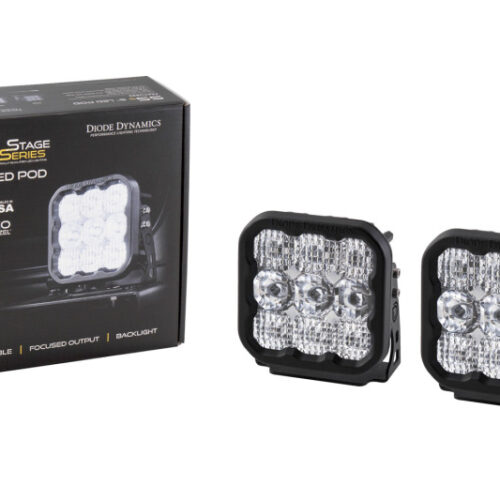 Diode Dynamics SS5 LED Pod Pro - White Spot (Pair) - Image 6