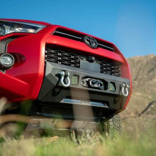 DV8 Offroad 14-24 Toyota 4Runner Centric Series Winch Front Bumper - Image 2