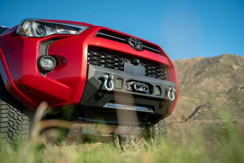 DV8 Offroad 14-24 Toyota 4Runner Centric Series Winch Front Bumper - Image 2