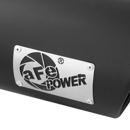aFe Power Diesel Exhaust Tip Bolt On Black 5in Inlet x 6in Outlet x 12in Long - Image 7