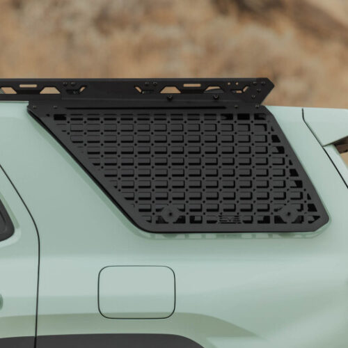 DV8 Offroad 25-26 Toyota 4Runner Exterior Window Molle for DV8 Offroad Roof Rack - Driver