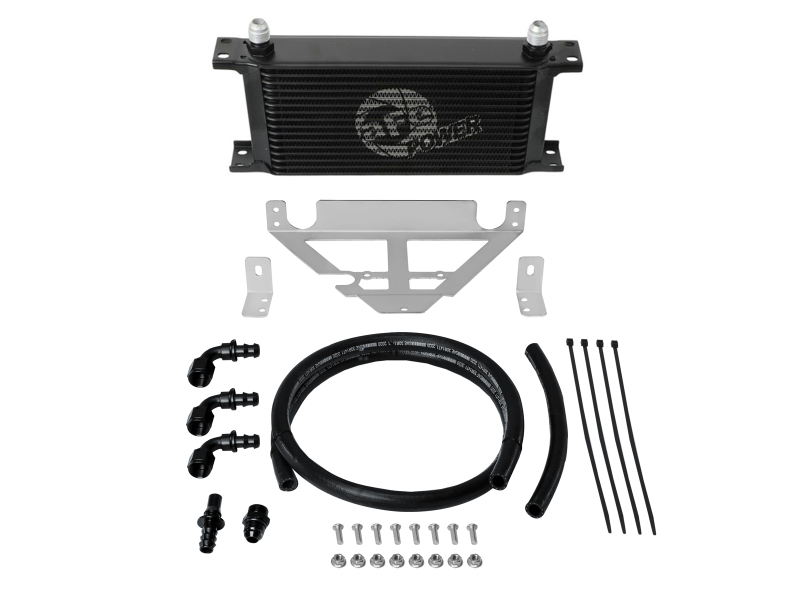 aFe Power 21-23 Dodge Ram 1500 TRX V8 6.2L Bladerunner Auto Transmission Oil Cooler Kit - Image 4