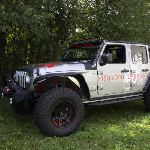 Fishbone Offroad 2018+ Jeep Wrangler JL Step Slider 4 Door - Image 8