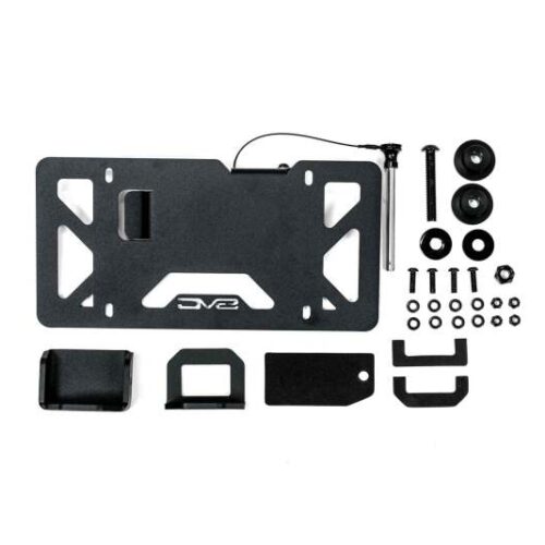 DV8 Offroad Universal Quick Release D-Ring License Plate Mount - Image 2