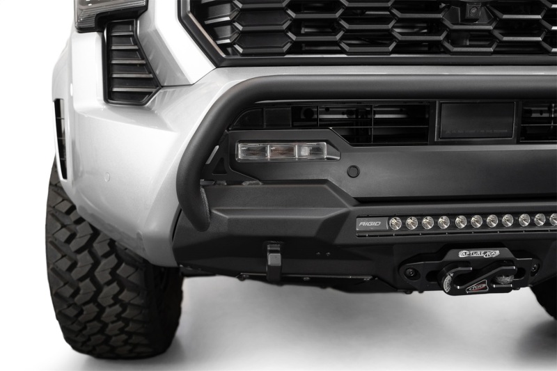 Addictive Desert Designs for 2024+ Toyota Tacoma Stealth Center Mount Winch Front Bumper w/ Top Hoop - Image 4