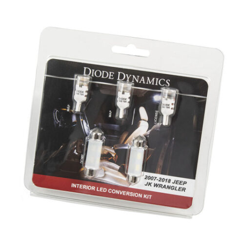 Diode Dynamics Wrangler JK 4dr Interior Kit Stage 2 - Cool - White - Image 8