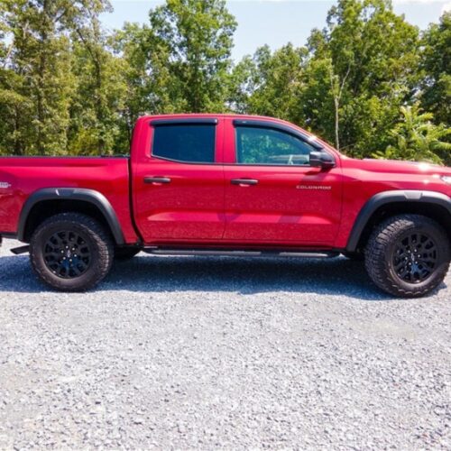 AVS 2023 Chevrolet Colorado / GMC Canyon Ventvisor Outside Mount Window Deflectors 4pc - Smoke - Image 9