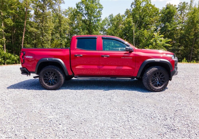 AVS 2023 Chevrolet Colorado / GMC Canyon Ventvisor Outside Mount Window Deflectors 4pc - Smoke - Image 9