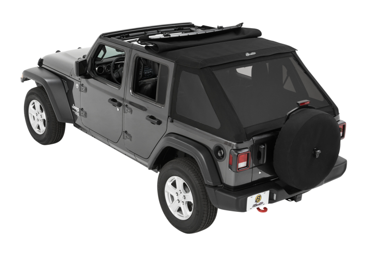 Bestop 18-26 Jeep Wrangler JL 4-Door Trektop (Black Diamond) - Image 2