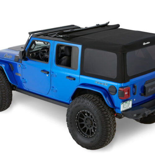 Bestop 18-26 Jeep Wrangler JL 4-Door Supertop (Premium Black Twill)