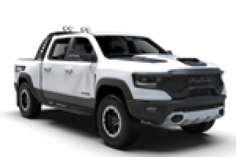 Rally Armor 21-25 Dodge Ram 1500 TRX Black UR Mud Flap - Red Logo - Image 3