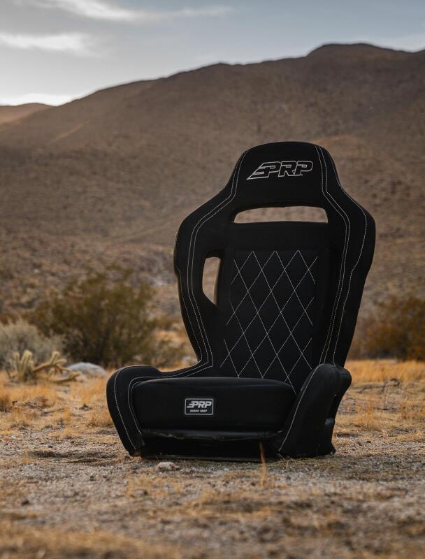 PRP Contour UTV Suspension Seat -Black Cloth - Image 3