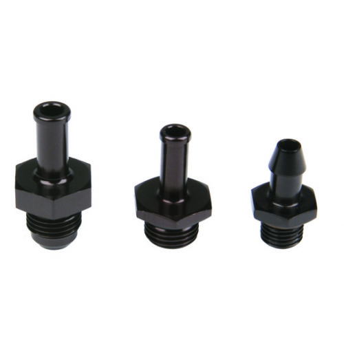 Alternative view of Aeromotive AN-06 Male Flare to 5/16 Barbed End