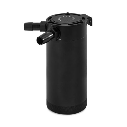 Mishimoto 2-Port Universal XL Baffled Catch Can - Black - Image 4