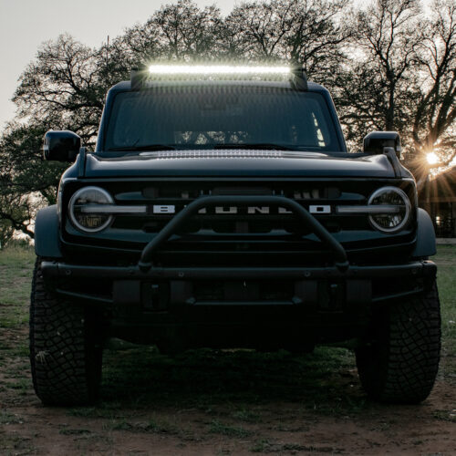Rigid Industries for 2021 Ford Bronco Roof Rack Light Kit (Incl. SR spot/flood Combo Bar) - Image 3