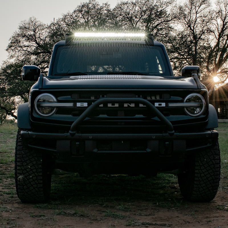 Rigid Industries for 2021 Ford Bronco Roof Rack Light Kit (Incl. SR spot/flood Combo Bar) - Image 3