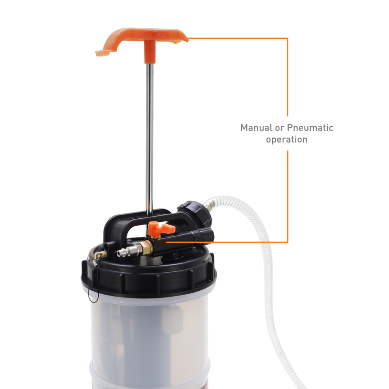 Mishimoto Fluid Extractor Manual and Pneumatic - 9.5L - Image 3