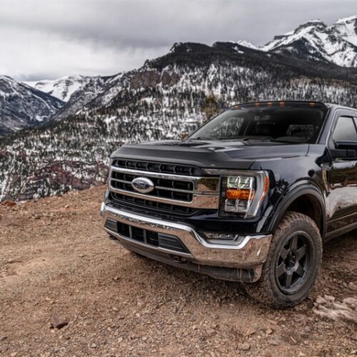 Husky Liners 21-25 Ford F-150 (Excl. 21-25 Trmr/Raptor & Excl. 24-25 Plat/KR) Aeroskin II - Tex. Blk