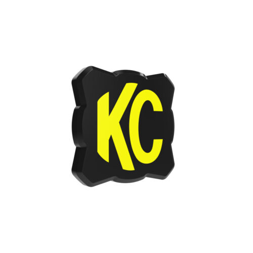 KC HiLiTES 5328 FLEX ERA 1 Single Light Cover ONLY (Black/Yellow KC Logo) - Image 9