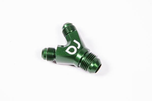 Radium Engineering Dual 6AN to 8AN Y-Adapter Block Fitting - Image 2