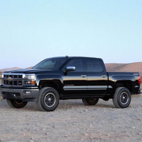 Alternative view of Fabtech 14-18 GM K1500 Denali w/OE Forged UCA 4in Budget UCA System w/Magneride
