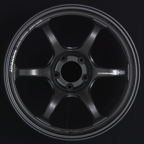 Advan YAT8I31ESB RG-D2 18x9.0 +31 5x114.3 Semi Gloss Black Wheel