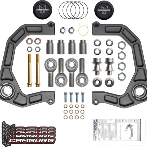 Camburg CAM-110214-GRY Ford Bronco 21-23 KINETIK V2 Performance Billet Uniball Upper Arms - Image 6