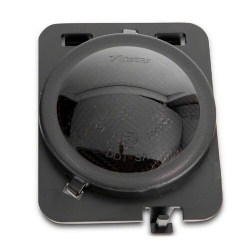 Raxiom for 2007-2018 Jeep Wrangler JK Axial Series White LED Side Marker Lights- Smoked - Image 3