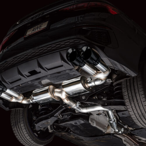 AWE Tuning Touring Edition Exhaust - Diamond Black Tips for 22-24 Audi 8Y S3 - Image 8