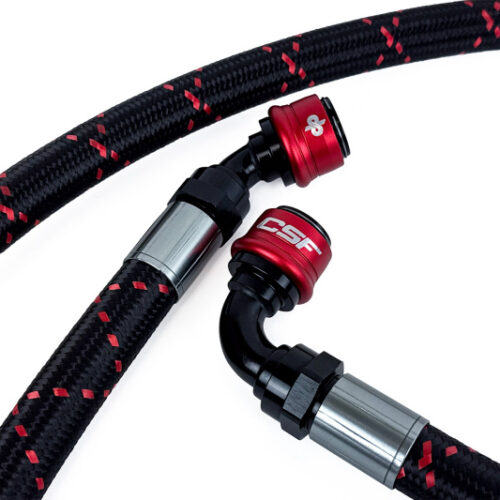 Alternative view of CSF for 2023+ Honda Civic Type R FL5 High-Performance Dual Engine Oil Cooler Kit