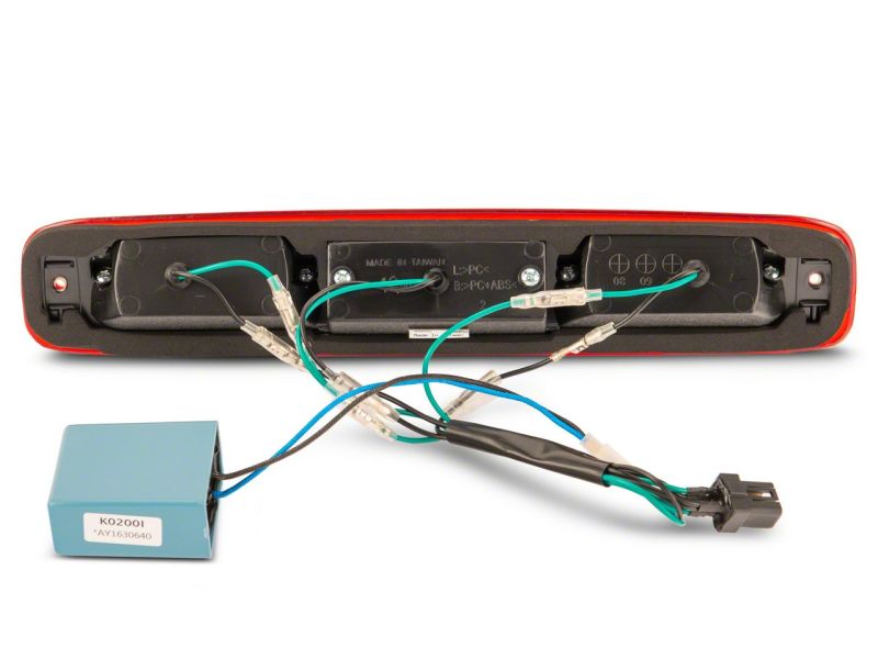 Raxiom for 1999-2006 Chevrolet Silverado 1500 LED Third Brake Light- Red - Image 4
