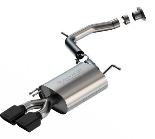 Borla 2023 Hyundai Palisade/20-22 Kia Telluride 3.8L V6 S-Type Axle-Back Exhaust w/ Black Chrome Tip