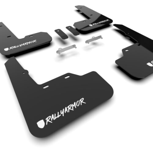 Rally Armor 22-26 Subaru WRX Black UR Mud Flap Altered Font White Logo