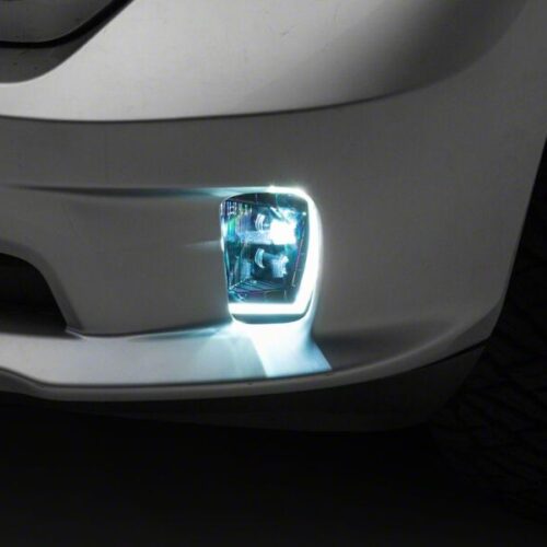 Raxiom for 2013-2018 Dodge RAM 1500 Switchback LED Fog Lights with LED DRL- White and Yellow - Image 6