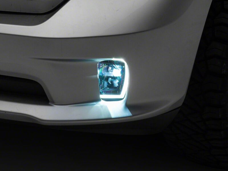 Raxiom for 2013-2018 Dodge RAM 1500 Switchback LED Fog Lights with LED DRL- White and Yellow - Image 6