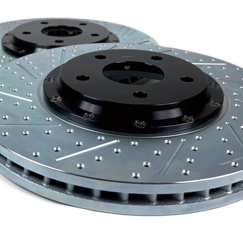 Alternative view of Baer Brakes 14-16 Chevy Corvette (C7) Eradispeed+ Front SDZ 2-Piece Performance Brake Rotors