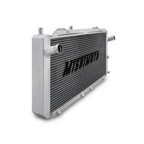 Alternative view of Mishimoto Aluminum Radiator for 90-97 Toyota MR2 Turbo 3 Row Manual X-LINE (Thicker Core)