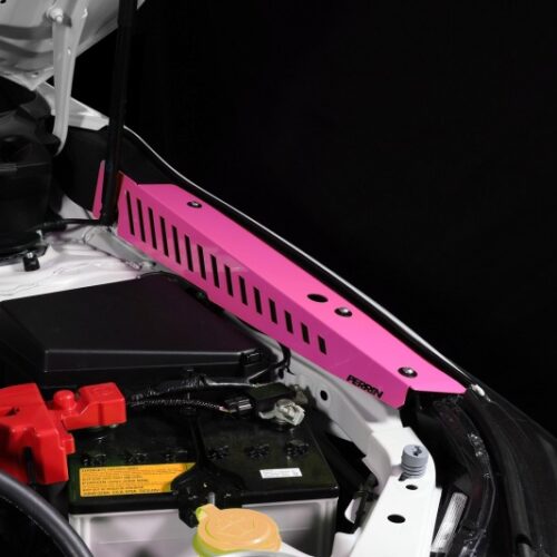 PERRIN 22-26 Subaru WRX Fender Shroud Set - Hyper Pink - Image 5