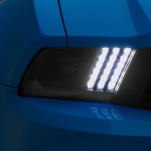 Raxiom for 2010-2012 Ford Mustang LED Projector Headlights SEQL Turn Signals- Black Housing (Clear Lens) - Image 10