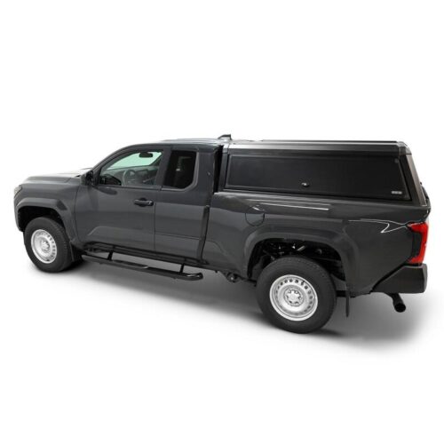 Westin 24-26 Toyota Tacoma Xtra Cab E-Series 3 Nerf Step Bars Black - Image 8