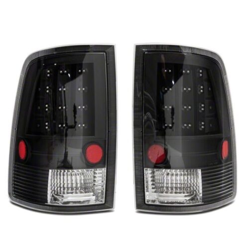 Raxiom for 2009-2018 Dodge RAM 1500 LED Tail Lights- Black Housing- Clear Lens - Image 6