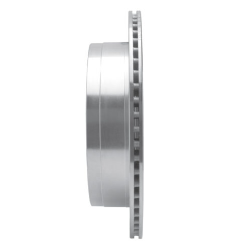 R1 Concepts for 17-21 Toyota Land Cruiser Rear Left Drilled & Slotted Silver Brake Rotor - Image 3
